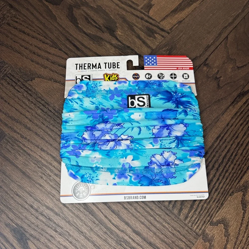Blackstrap The Tube Dual Layer Facemask - Kids' Floral Island